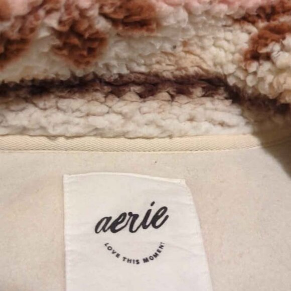 Aerie size XL Sherpa sweatshirt oversized - Picture 2 of 4